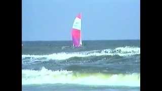 Ronde om Texel  Round Texel 1992 Holland worlds biggest catamaran race [upl. by Amor]