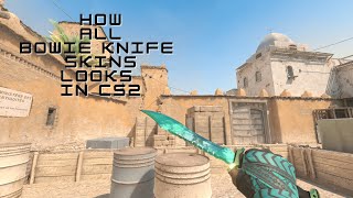 All Bowie Knife Skins in CS2 [upl. by Ossie]