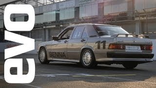 Sennas Mercedes 190E race car  INSIDE evo [upl. by Carrel]