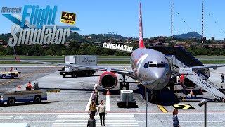 MSFS RTX4080 ULTRA Settings  Newcastle ✈ Corfu  Jet2 B737 [upl. by Yttisahc]