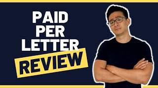 Paid Per Letter Review  Is This MLM Legit OR Just A Waste Of Time Lets Find Out [upl. by Mihe]