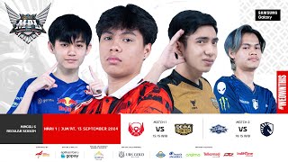 🔴 LIVE  MPL ID S14  Regular Season Hari 1 Minggu 6  Bahasa Indonesia [upl. by Ellimak967]