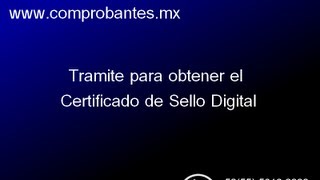 Obtencion de Certificado de Sello Digital [upl. by Anelrac14]