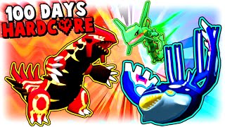 We Survived 100 Days In Pixelmon Hardcore Nuzlocke [upl. by Nhtanhoj]