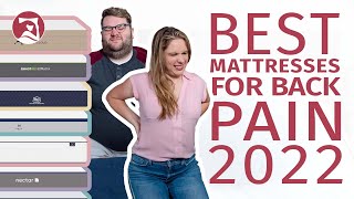 BEST Mattress for Back Pain According to Science  Giveaway [upl. by Ynatterb]