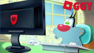 Oggy and the Cockroaches  THE GAMER S04E32 CARTOON  New Episodes in HD [upl. by Learsi894]