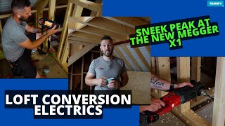 HOW TO INTSALL ELECTRICS IN A LOFT CONVERSION [upl. by Sigler]