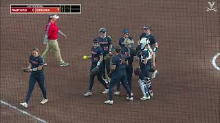 SOFTBALL  Radford Doubleheader Highlights [upl. by Annaert]