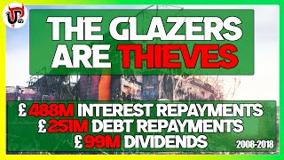 Proof The Glazers Are THIEVES As Man Utds Owners [upl. by Aligna300]