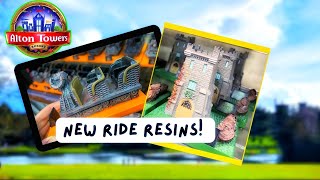 Alton Towers NEW RIDE RESINS 2024 VLOG [upl. by Skurnik43]