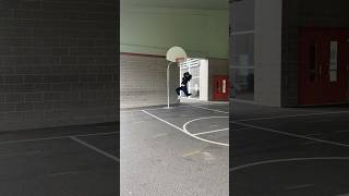 The WEIRDEST Layup EVER 🤣🏀 shorts basketball [upl. by Drusus]