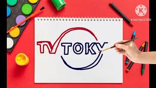 How to draw Tv Tokyo Logo テレビ東京のロゴの描き方 [upl. by Whiney]