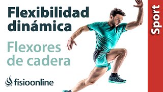 Flexibilidad dinámica de flexores de cadera en deportistas [upl. by Ettelracs]