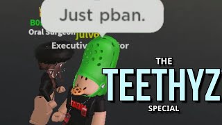 THE TEETHYZ DENTIST 5K SPECIAL  Trolling at Teethyz Dentist  ROBLOX [upl. by Moitoso]