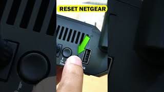 How To Reset Netgear Router [upl. by Eidualc]