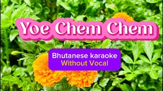 Yoe Chem Chem  Bhutanese Karaoke  Without Vocal [upl. by Gnuy511]