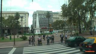 Argentina  Buenos AiresBus tour  South America part 32  Travel video HD [upl. by Ahsetan]