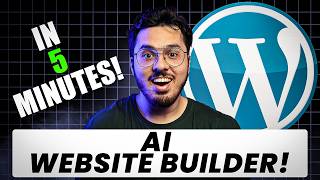 How to build a Website using Wordpress amp AI in 5 Minutes [upl. by Devan]