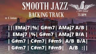 Backing Track Smooh Jazz in E Ionian [upl. by Garcia923]