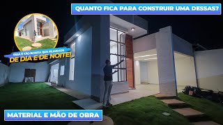 Veja quanto fica mão de obra e material para construir uma casa como essa pela Carlinhos Imobiliária [upl. by Eustacia598]