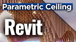 Revit tutorial Day 104 Parametric Ceiling in Revit [upl. by Yttap]