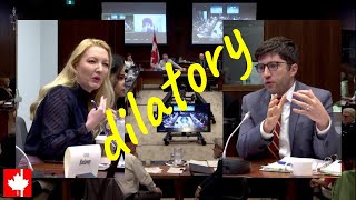 Liberals move dilatory motion to prevent ministers testimony at car theft hearing 23 May 2024 [upl. by Neelat58]