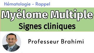 Myelome Multiple Signes Cliniques [upl. by Anaejer]