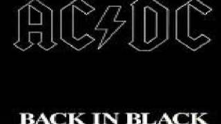 ACDC  BACK IN BLACK MUSIC WITH LYRICS [upl. by Bornstein683]