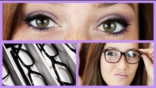 ✿Tutorial  Perfect Makeup for Glasses✿ [upl. by Kellsie]