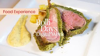 Rolli Days Digital Week  Le ricette dei Rolli quotIl carrè d’agnello un simbolo di tradizione” [upl. by Mulderig]