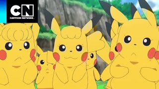 Los mejores momentos de Pikachu  Pokémon  Cartoon Network [upl. by Rawley]