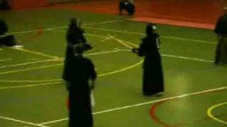 Kobudo Demonstration in Brazil  Kendo shiai 2 [upl. by Schulein]