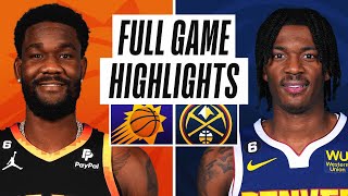 SUNS at NUGGETS  NBA PRESEASON FULL GAME HIGHLIGHTS  October 10 2022 [upl. by Ykciv]