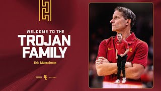 USC Mens Basketball Introducing Head Coach Eric Musselman [upl. by Arataj]