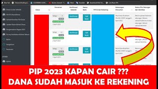 CARA CEK PIP SUDAH CAIR ATAU BELUM TAHUN 2023 [upl. by Gilmore]