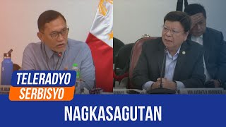 Abante Marcoleta caught in heated argument on House hearing  Teleradyo Serbisyo18 September 2024 [upl. by Nirb]