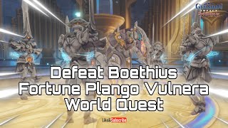 Defeat Boethius  Fortune Plango Vulnera World Quest  Genshin Impact  Sybilplays [upl. by Cartan]