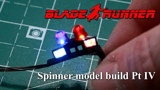 124 scale Fujimi Spinner model build Pt IV more lighting and detail [upl. by Attenwad]