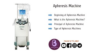 Apheresis Machine  Biomedical Engineers TV [upl. by Kassandra219]