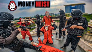 PARKOUR MONEY HEIST vs POLICE Season 5  bella ciao remix  phi vụ triệu đô moneyheist parkour [upl. by Narej]