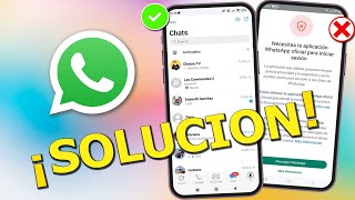 Nuevo WhatsApp Estilo iPhone para Android 2024 Error Solucionado✅ [upl. by Arej415]