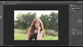 Using a Gradient Tool on a Layer Mask in Photoshop [upl. by Moselle888]