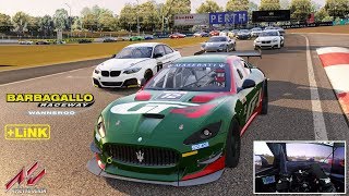 Assetto Corsa  Barbagallo LiNK GT4 Race  Maserati Granturismo MC GT4 [upl. by Conroy]