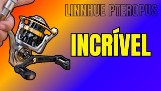 Review RÃ¡pido Molinete Linnhue Pteropus Leve Poderoso e Perfeito Para Pesca Ultralightmolinete [upl. by Shepard]