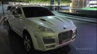 TechArt Magnum Porsche Cayenne white [upl. by Ahsiniuq]