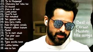 Emraan Hashmi best of hits songs [upl. by Eenar]