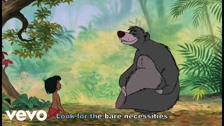 Phil Harris Bruce Reitherman  The Bare Necessities From quotThe Jungle BookquotSingAlong [upl. by Carlyle]