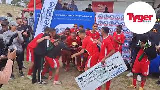 Rockafellas F Club reign supreme in inaugural Mitchells Plain Youth Cup Soccer tournament [upl. by Alekram]