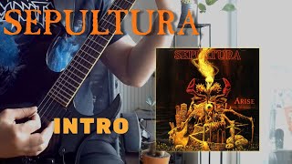 SEPULTURA  Intro from ARISE album cover [upl. by Ellerred]