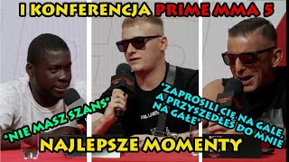 I KONFERENCJA PRIME MMA 5  NAJLEPSZE MOMENTY CZ13 [upl. by Curren]